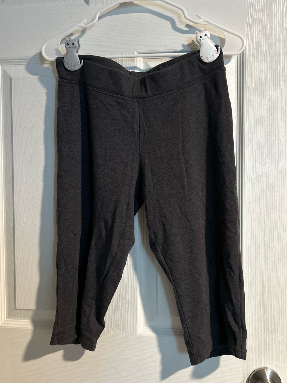 Dark Grey Short Capri Lounge/Workout Pants
